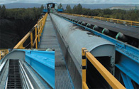 Coal bulk handling with a covered Energy Chain System®